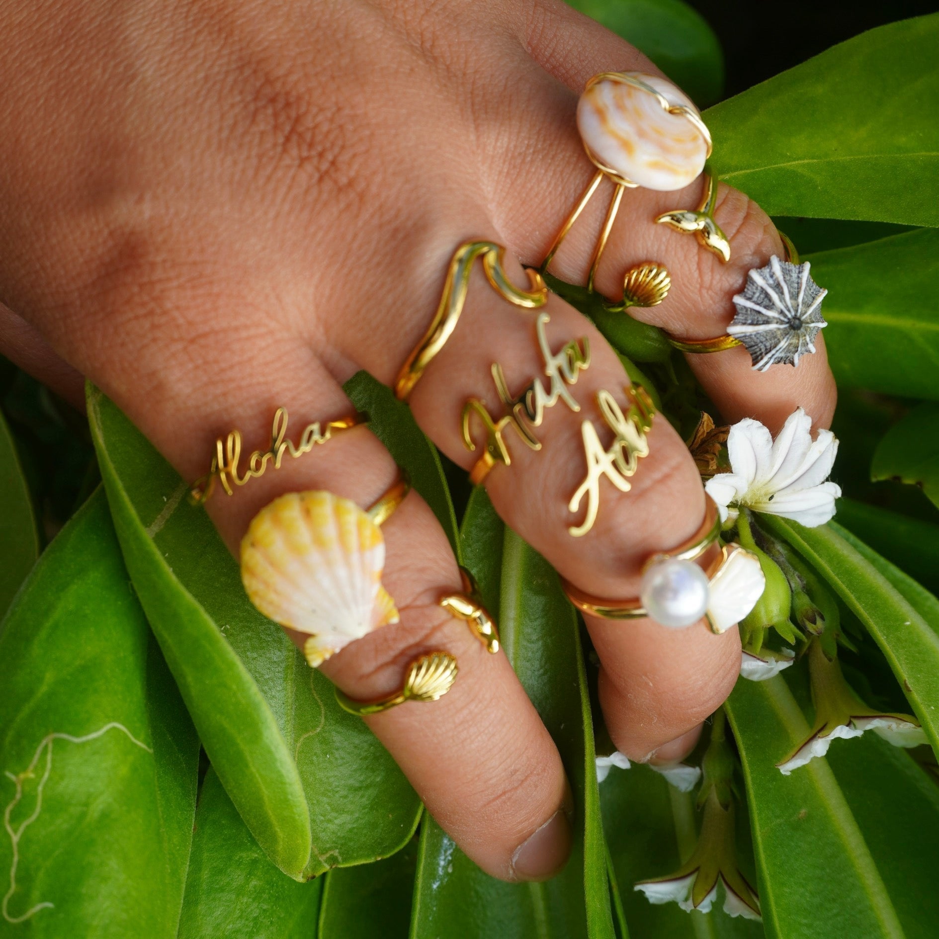 Adjustable Coco Eve Rings